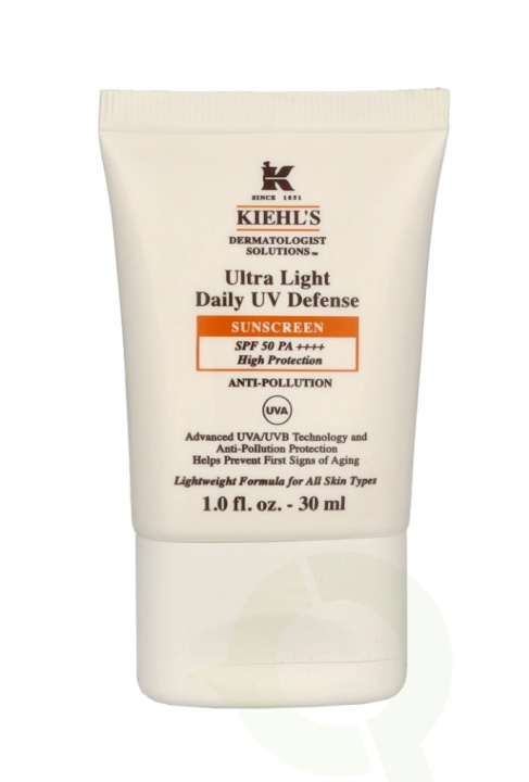 Kiehl\'s D.S. Ultra Light Daily UV Defense Sunscreen SPF50 30 ml i gruppen SKÖNHET & HÄLSA / Hudvård / Solskydd & Tanning / Solskydd hos TP E-commerce Nordic AB (C95535)