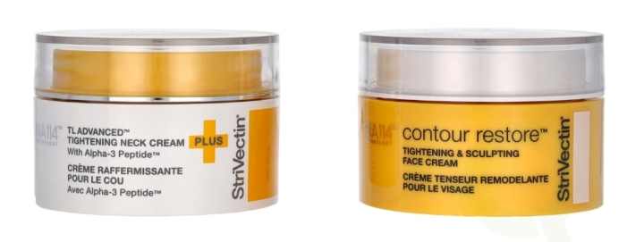 StriVectin Tighten & Sculpt Kit 100 ml Neck Cream 50ml/Face Cream 50ml i gruppen SKÖNHET & HÄLSA / Presentkit / Presentkit För Henne hos TP E-commerce Nordic AB (C95557)