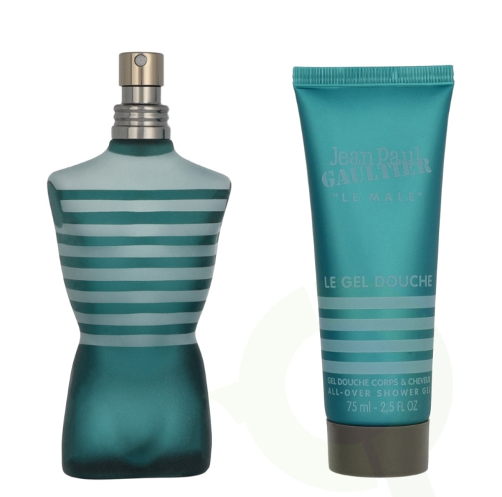 Jean Paul Gaultier Le Male Giftset 150 ml Edt Spray 75ml/Shower Gel 75ml i gruppen SKÖNHET & HÄLSA / Doft & Parfym / Parfym / Parfym för honom hos TP E-commerce Nordic AB (C95713)