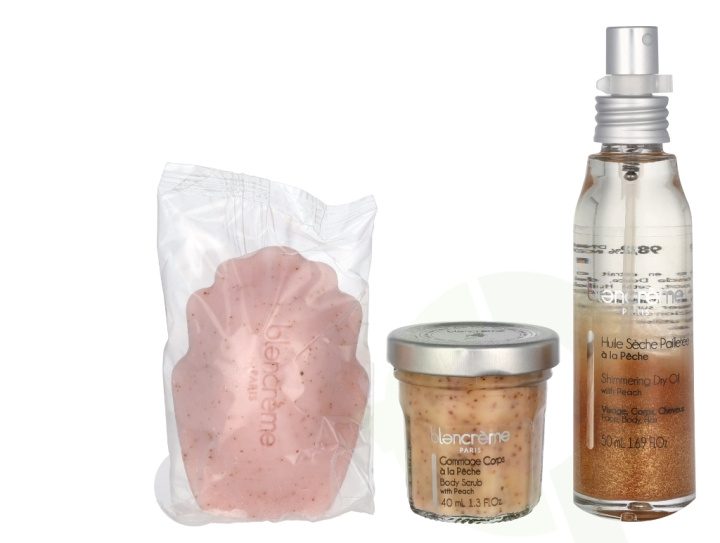 Blancreme Season Essentials Set - Peach & Apricot 160 ml Dry Oil 50ml/Soap 70gr/Body Scrub 40ml i gruppen SKÖNHET & HÄLSA / Presentkit / Presentkit För Henne hos TP E-commerce Nordic AB (C95739)