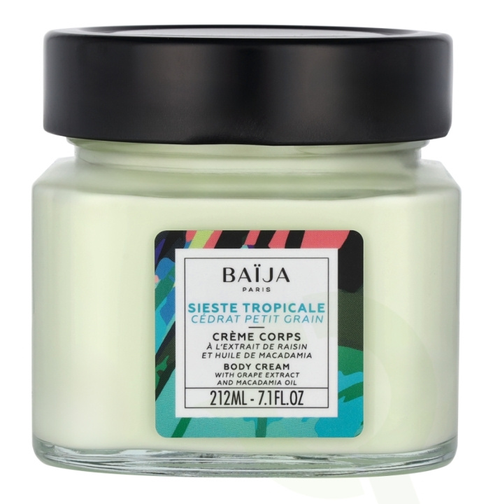 Baija Paris Baija Sieste Tropicale Body Cream 212 ml Citron Petit Grain i gruppen SKÖNHET & HÄLSA / Hudvård / Kroppsvård / Body lotion hos TP E-commerce Nordic AB (C95746)