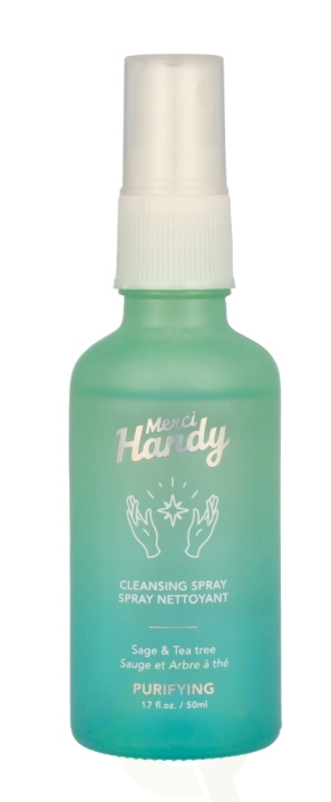 Merci Handy Purifying Cleansing Spray Sage & Tea Tree 50 ml i gruppen SKÖNHET & HÄLSA / Hudvård / Ansiktsvård / Rengöring hos TP E-commerce Nordic AB (C95756)