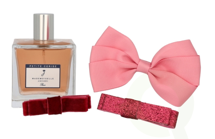 Jacadi Mademoiselle Petite Cerise Giftset 100 ml Edt Spray 100ml/3x Hair Clips - For Kids i gruppen SKÖNHET & HÄLSA / Presentkit / Presentkit För Henne hos TP E-commerce Nordic AB (C95768)