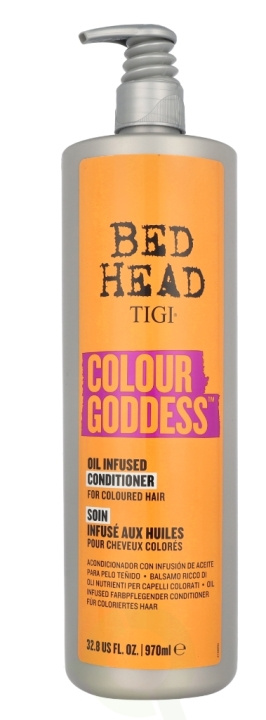 TIGI Bh Colour Goddess Oil Infused Conditioner 970 ml For Coloured Hair i gruppen SKÖNHET & HÄLSA / Hår & Styling / Hårvårdsprodukter / Balsam hos TP E-commerce Nordic AB (C95778)