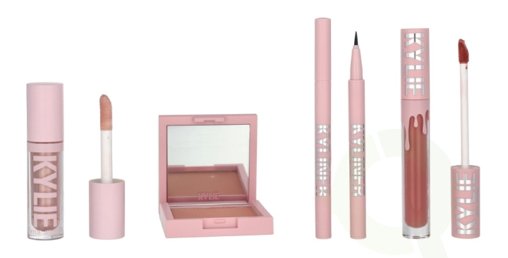 Kylie Cosmetics Kylie Make-Up Set 16.6 ml Blush Powder 10gr/Matte Liquid Lipstick 3ml/High Gloss 3,3ml/Kyliner Liquid Pen 0.3ml i gruppen SKÖNHET & HÄLSA / Presentkit / Presentkit För Henne hos TP E-commerce Nordic AB (C95786)