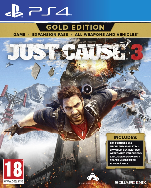 Just Cause 3 - Gold Edition (PS4) i gruppen HEMELEKTRONIK / Spelkonsoler & Tillbehör / Sony PlayStation 4 / Spel hos TP E-commerce Nordic AB (C95801)