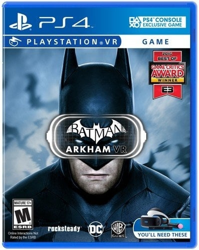 BATMAN : Arkham VR (Import) (PS4) i gruppen HEMELEKTRONIK / Spelkonsoler & Tillbehör / Sony PlayStation 4 / Spel hos TP E-commerce Nordic AB (C95873)