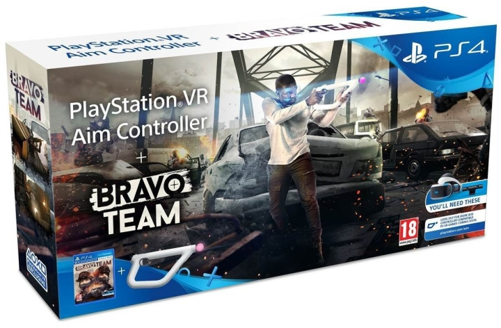 Bravo Team (VR) with Aim Controller (PS4) i gruppen HEMELEKTRONIK / Spelkonsoler & Tillbehör / Sony PlayStation 4 / Spel hos TP E-commerce Nordic AB (C95876)