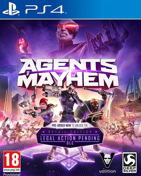 Agents of Mayhem Retail Edition (PS4) i gruppen HEMELEKTRONIK / Spelkonsoler & Tillbehör / Sony PlayStation 4 / Spel hos TP E-commerce Nordic AB (C95962)