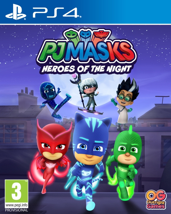 PJ Masks: Heroes of the Night (PS4) i gruppen HEMELEKTRONIK / Spelkonsoler & Tillbehör / Sony PlayStation 4 / Spel hos TP E-commerce Nordic AB (C96008)