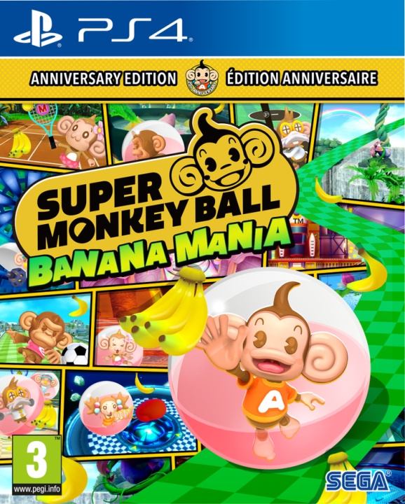 Super Monkey Ball Banana Mania (PS4) i gruppen HEMELEKTRONIK / Spelkonsoler & Tillbehör / Sony PlayStation 4 / Spel hos TP E-commerce Nordic AB (C96017)