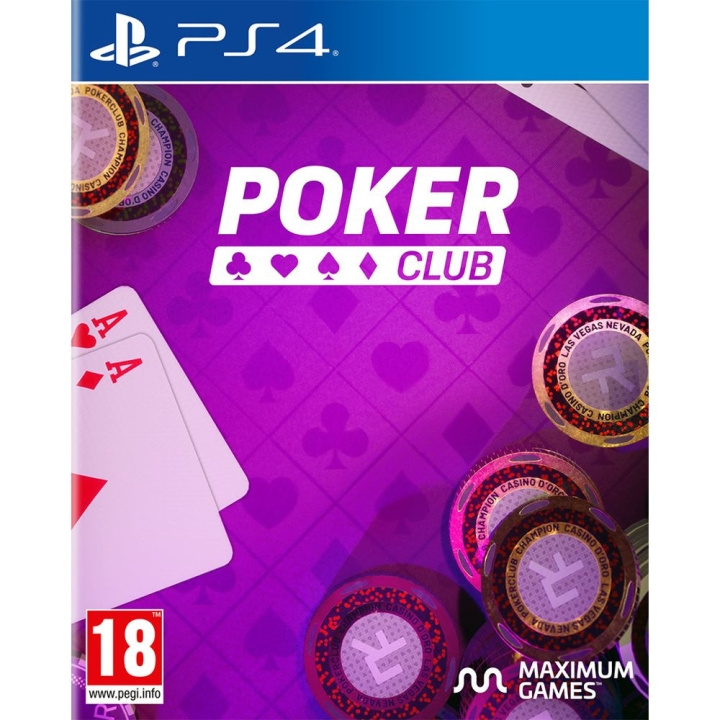 Poker Club (PS4) i gruppen HEMELEKTRONIK / Spelkonsoler & Tillbehör / Sony PlayStation 4 / Spel hos TP E-commerce Nordic AB (C96039)