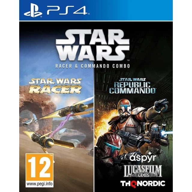 Star Wars Episode 1 Racer & Republic Commando Collection (PS4) i gruppen HEMELEKTRONIK / Spelkonsoler & Tillbehör / Sony PlayStation 4 / Spel hos TP E-commerce Nordic AB (C96049)