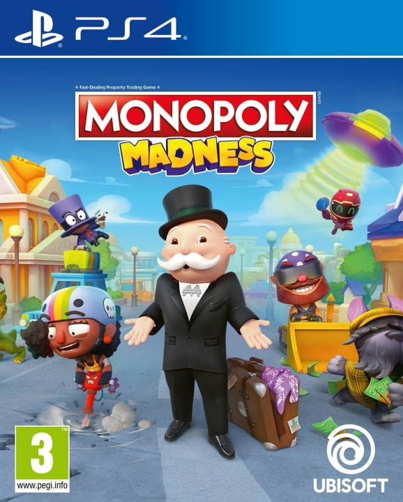 Monopoly Madness (PS4) i gruppen HEMELEKTRONIK / Spelkonsoler & Tillbehör / Sony PlayStation 4 / Spel hos TP E-commerce Nordic AB (C96050)