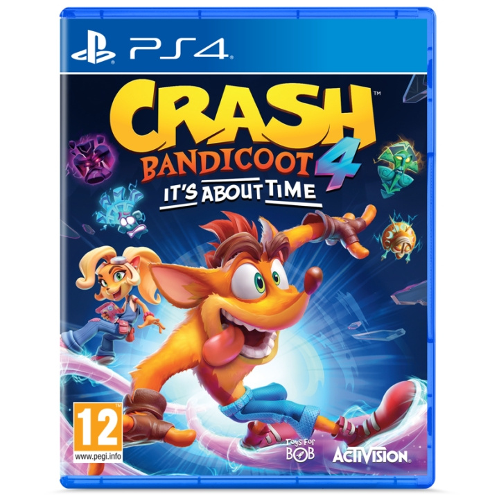 Crash Bandicoot 4: It\'s About Time (PS4) i gruppen HEMELEKTRONIK / Spelkonsoler & Tillbehör / Sony PlayStation 4 / Spel hos TP E-commerce Nordic AB (C96063)