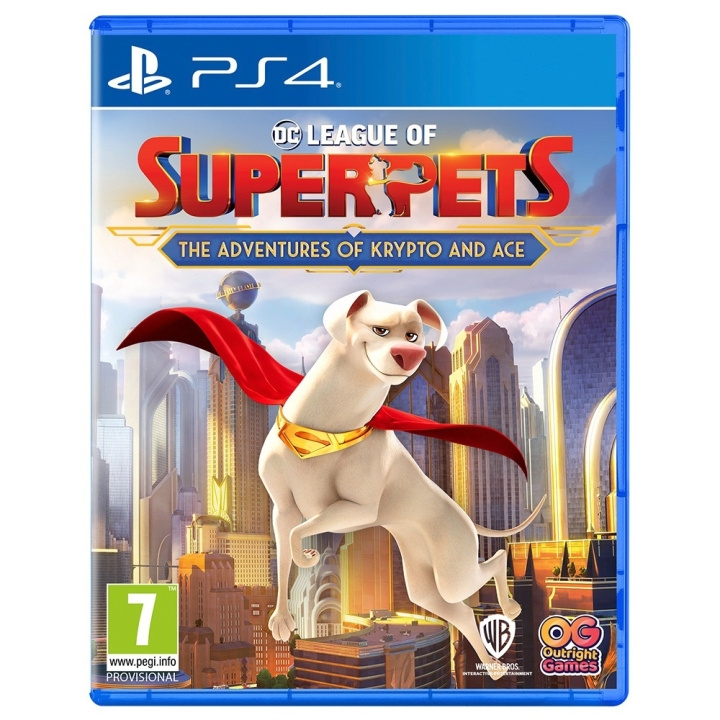 DC League of Super-Pets: The Adventures of Krypto and Ace (PS4) i gruppen HEMELEKTRONIK / Spelkonsoler & Tillbehör / Sony PlayStation 4 / Spel hos TP E-commerce Nordic AB (C96067)