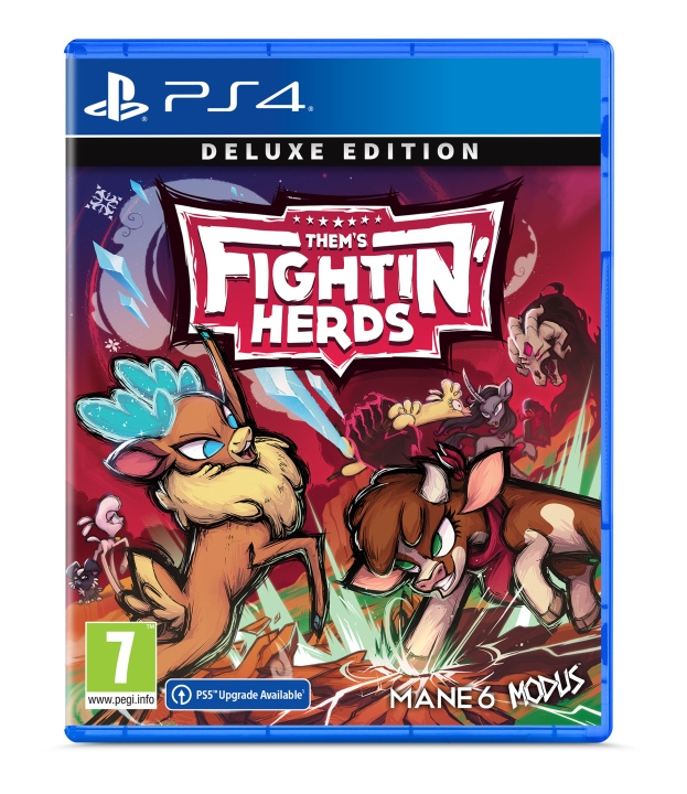 Them\'s Fightin\' Herds (Deluxe Edition) (PS4) i gruppen HEMELEKTRONIK / Spelkonsoler & Tillbehör / Sony PlayStation 4 / Spel hos TP E-commerce Nordic AB (C96123)