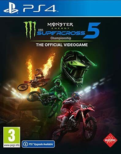 Monster Energy Supercross - The Official Videogame 5 (PS4) i gruppen HEMELEKTRONIK / Spelkonsoler & Tillbehör / Sony PlayStation 4 / Spel hos TP E-commerce Nordic AB (C96274)