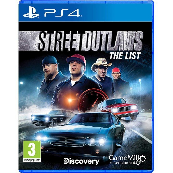 Street Outlaws: The List (PS4) i gruppen HEMELEKTRONIK / Spelkonsoler & Tillbehör / Sony PlayStation 4 / Spel hos TP E-commerce Nordic AB (C96305)