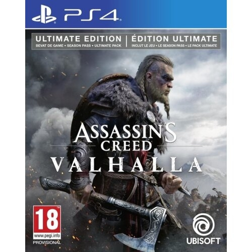 Assassins Creed Valhalla (Ultimate Edition) (PS4) i gruppen HEMELEKTRONIK / Spelkonsoler & Tillbehör / Sony PlayStation 4 / Spel hos TP E-commerce Nordic AB (C96323)