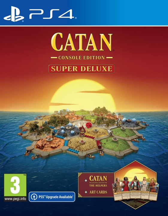 CATAN Super Deluxe Edition (PS4) i gruppen HEMELEKTRONIK / Spelkonsoler & Tillbehör / Sony PlayStation 4 / Spel hos TP E-commerce Nordic AB (C96383)