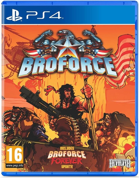 Broforce (PS4) i gruppen HEMELEKTRONIK / Spelkonsoler & Tillbehör / Sony PlayStation 4 / Spel hos TP E-commerce Nordic AB (C96390)