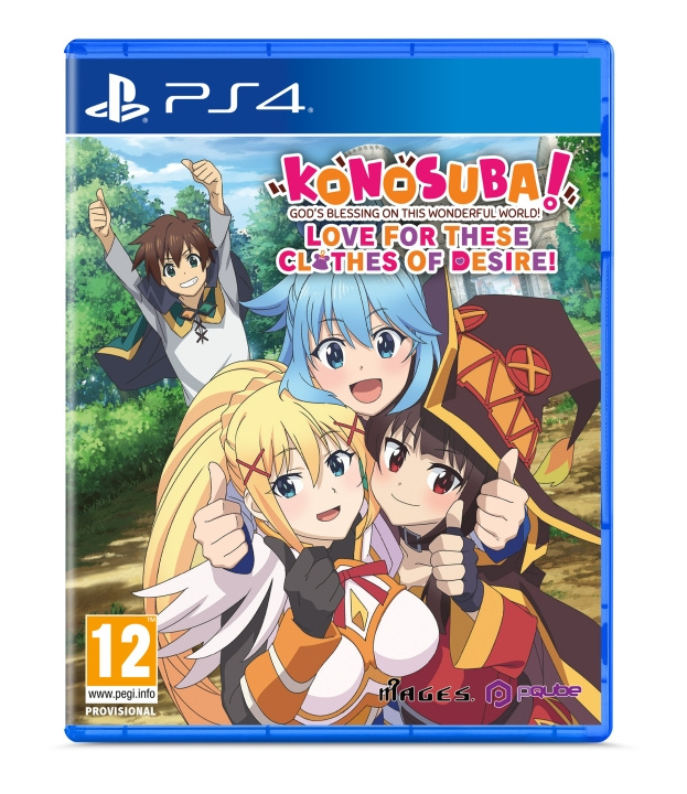 KONOSUBA: God\'s Blessing on this Wonderful World! Love For These Clothes Of Desire (PS4) i gruppen HEMELEKTRONIK / Spelkonsoler & Tillbehör / Sony PlayStation 4 / Spel hos TP E-commerce Nordic AB (C96394)