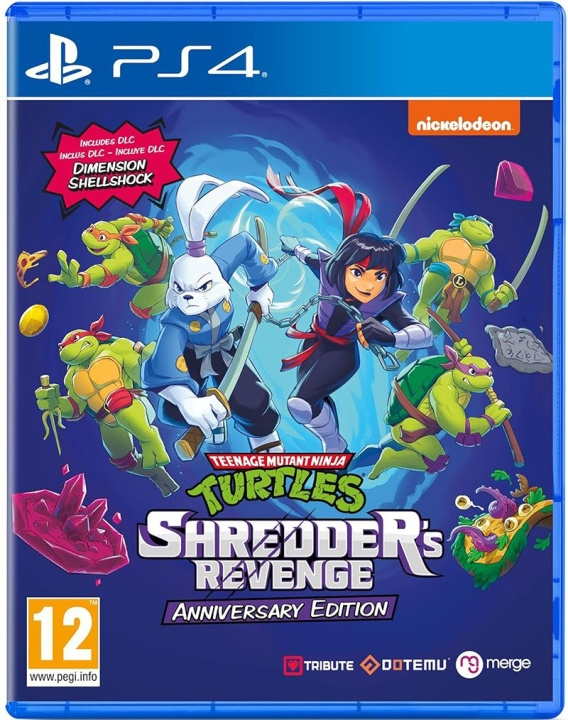 Teenage Mutant Ninja Turtles: Shredder\'s Revenge (Anniversary Edition) (PS4) i gruppen HEMELEKTRONIK / Spelkonsoler & Tillbehör / Sony PlayStation 4 / Spel hos TP E-commerce Nordic AB (C96414)