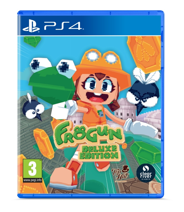 Frogun - Deluxe Edition (PS4) i gruppen HEMELEKTRONIK / Spelkonsoler & Tillbehör / Sony PlayStation 4 / Spel hos TP E-commerce Nordic AB (C96437)