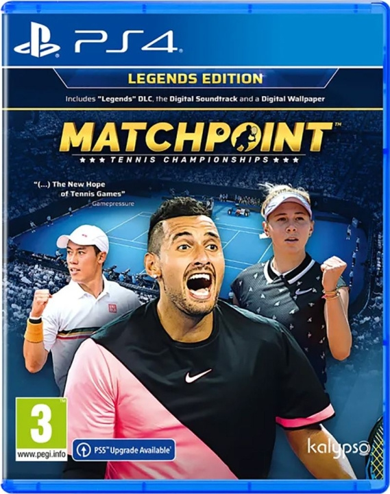 Matchpoint: Tennis Championships (Legends Edition) (PS4) i gruppen HEMELEKTRONIK / Spelkonsoler & Tillbehör / Sony PlayStation 4 / Spel hos TP E-commerce Nordic AB (C96480)