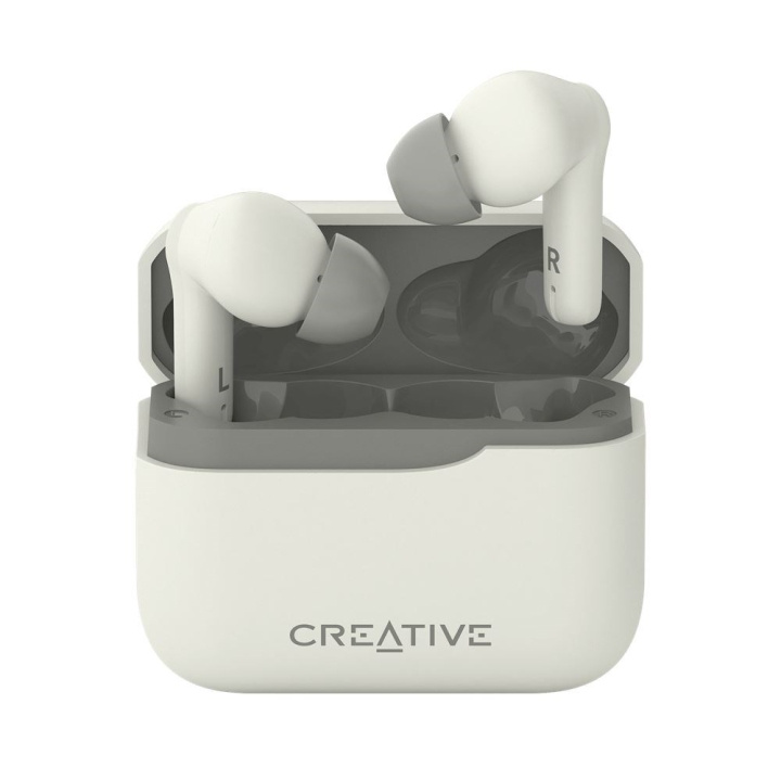 Creative Zen Air Plus TWS In-Ears, grädde i gruppen HEMELEKTRONIK / Ljud & Bild / Hörlurar & Tillbehör / Hörlurar hos TP E-commerce Nordic AB (C96553)