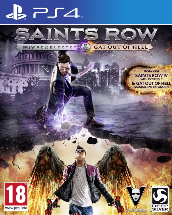 Saints Row IV Re-Elected: Gat Out of Hell (PS4) i gruppen HEMELEKTRONIK / Spelkonsoler & Tillbehör / Sony PlayStation 4 / Spel hos TP E-commerce Nordic AB (C96570)