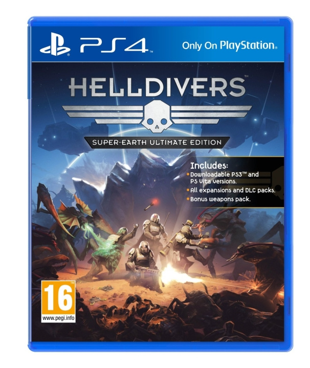 Helldivers: Super-Earth Ultimate Edition (PS4) i gruppen HEMELEKTRONIK / Spelkonsoler & Tillbehör / Sony PlayStation 4 / Spel hos TP E-commerce Nordic AB (C96580)