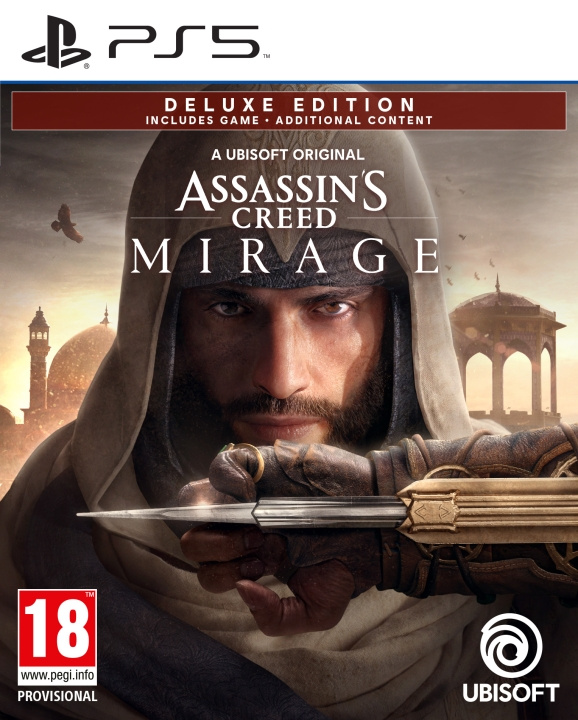 Assassin\'s Creed Mirage (Deluxe Edition) (PS5) i gruppen HEMELEKTRONIK / Spelkonsoler & Tillbehör / Sony PlayStation 5 / Spel hos TP E-commerce Nordic AB (C96649)