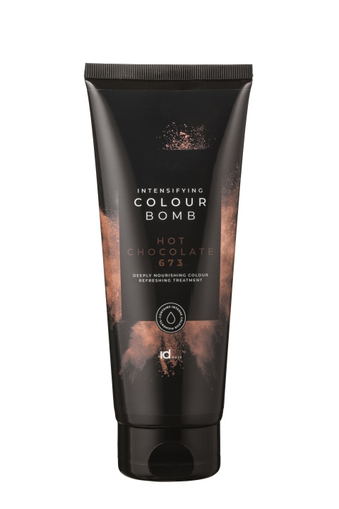 ID Hair Colour Bomb Hot Chocolate 673 - 200 ml i gruppen SKÖNHET & HÄLSA / Hår & Styling / Hårvårdsprodukter / Hårfärg / Hårfärg & Färgbomb hos TP E-commerce Nordic AB (C96679)