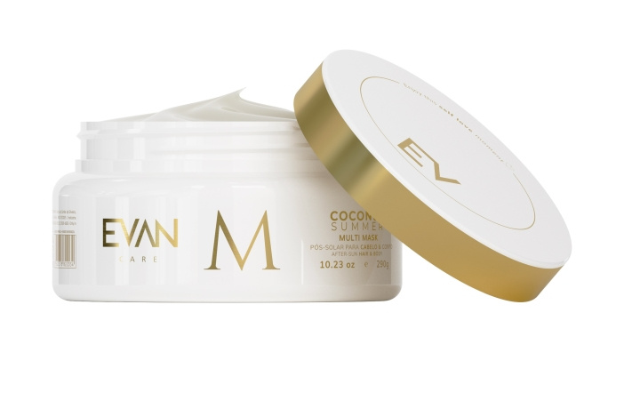 EVAN Coconut Summer Multi Mask 290 ml i gruppen SKÖNHET & HÄLSA / Hår & Styling / Hårvårdsprodukter / Hårinpackning hos TP E-commerce Nordic AB (C96695)