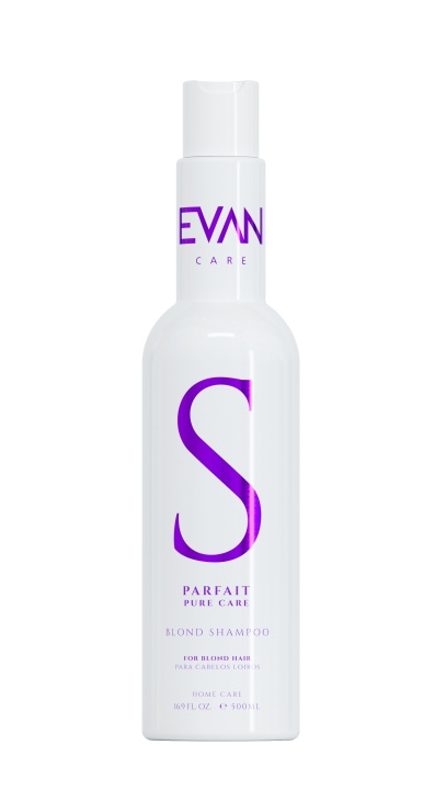 EVAN Parfiat Pure Care Blond Schampo 500 ml i gruppen SKÖNHET & HÄLSA / Hår & Styling / Hårvårdsprodukter / Schampo hos TP E-commerce Nordic AB (C96715)