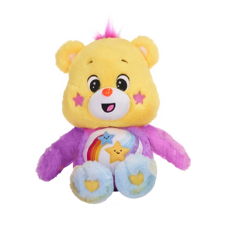 Care Bears Gul plysch, 30 cm (70225) i gruppen LEKSAKER, BARN- & BABYPRODUKTER / Babyleksaker / Gosedjur hos TP E-commerce Nordic AB (C96785)