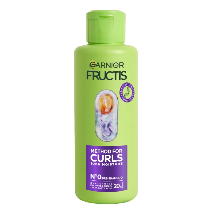 Garnier Fructis Method for Curls förschampo för lockigt hår - 200 ml i gruppen SKÖNHET & HÄLSA / Hår & Styling / Hårvårdsprodukter / Schampo hos TP E-commerce Nordic AB (C96802)