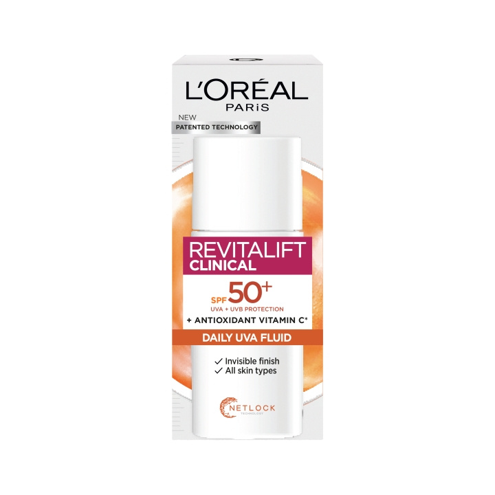 L\'Oréal L\'Oréal Paris Revitalift Clinical Daily Moisturizing Fluid SPF50 - 50ml i gruppen SKÖNHET & HÄLSA / Hudvård / Solskydd & Tanning / Solskydd hos TP E-commerce Nordic AB (C96808)