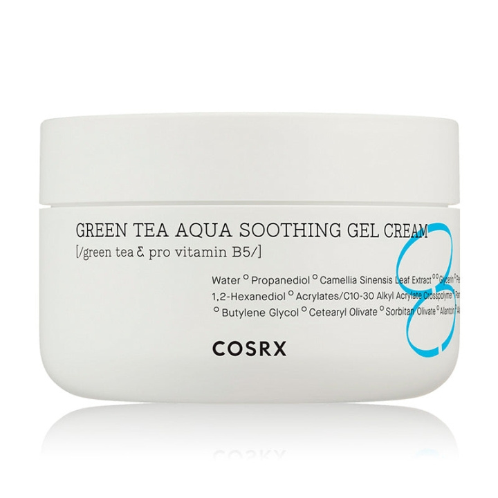 COSRX Hydrium Green Tea Aqua Soothing Gel Cream 50 ml i gruppen SKÖNHET & HÄLSA / Hudvård / Ansiktsvård / Ansiktskräm hos TP E-commerce Nordic AB (C96826)