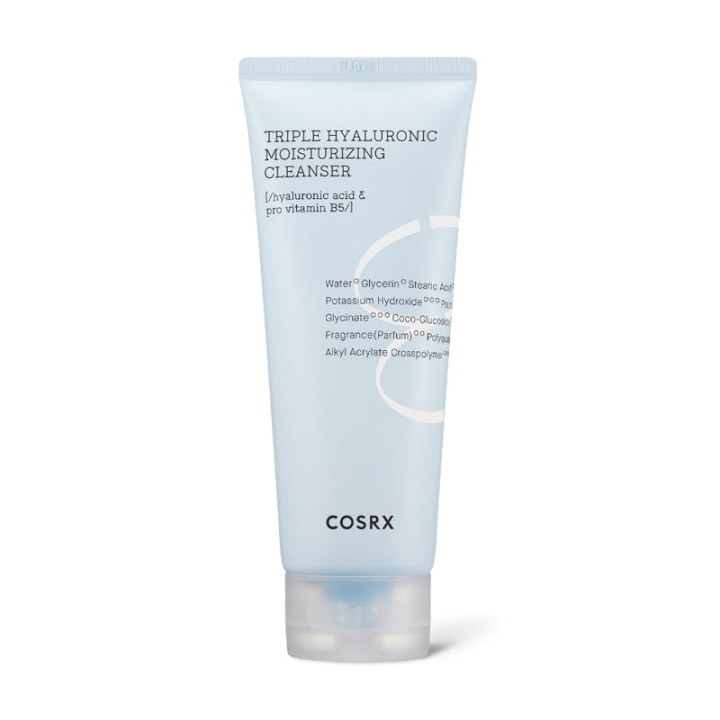 COSRX Hydrium Triple Hyaluronic Moisture Cleanser 150 ml i gruppen SKÖNHET & HÄLSA / Hudvård / Ansiktsvård / Rengöring hos TP E-commerce Nordic AB (C96837)