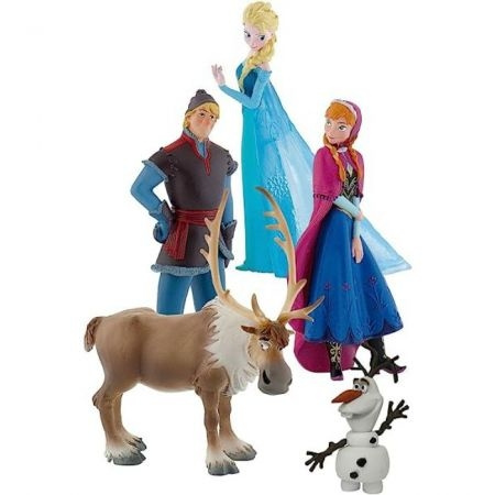 BULLYLAND Walt Disney Frozen 1 presentförpackning - 5 figurer (525391) i gruppen LEKSAKER, BARN- & BABYPRODUKTER / Leksaker / Figurer, Miniatyrer & tillbehör hos TP E-commerce Nordic AB (C96872)