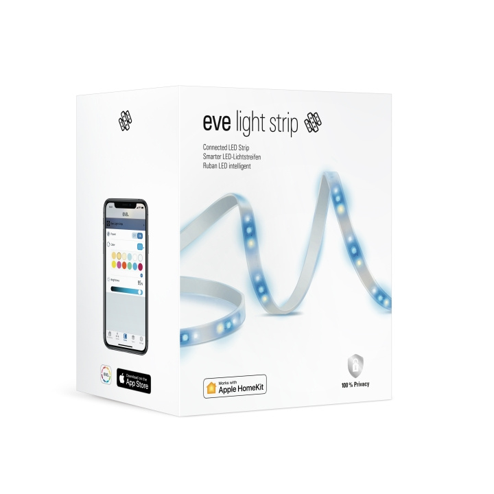 Eve Home Eve Light Strip - Smart LED-remsa med Apple HomeKit-teknik i gruppen HEM, HUSHÅLL & TRÄDGÅRD / Smarta hem / Smart belysning hos TP E-commerce Nordic AB (C96884)