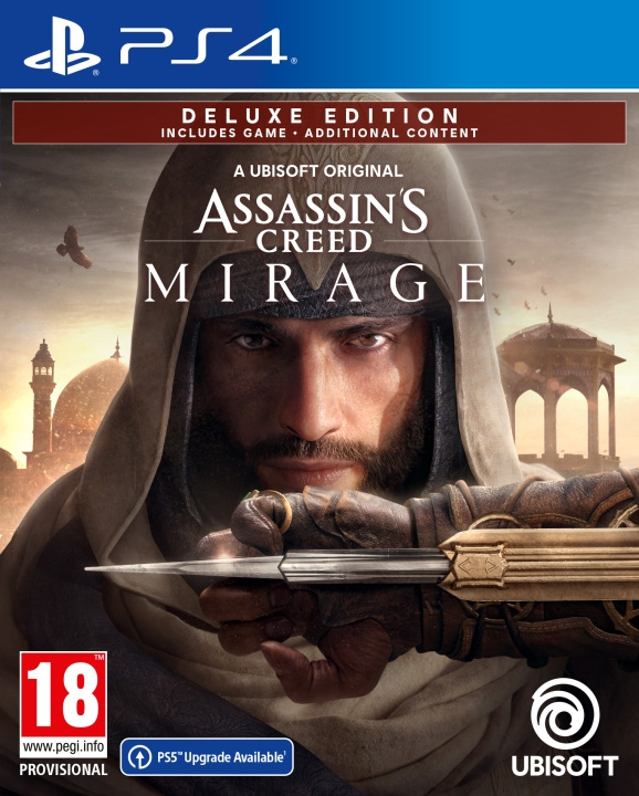 Assassin\'s Creed Mirage (Deluxe Edition) (PS4) i gruppen HEMELEKTRONIK / Spelkonsoler & Tillbehör / Sony PlayStation 4 / Spel hos TP E-commerce Nordic AB (C97032)