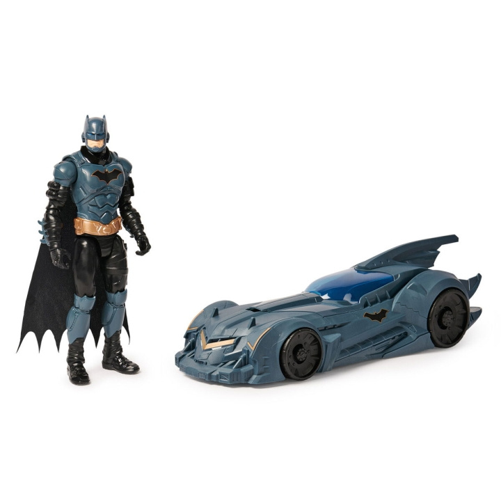 BATMAN Batmobil m. 30 cm figur (6070521) i gruppen LEKSAKER, BARN- & BABYPRODUKTER / Leksaker / Figurer, Miniatyrer & tillbehör hos TP E-commerce Nordic AB (C97062)