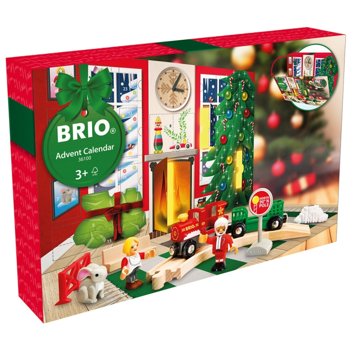 BRIO Adventskalender - 2024 (36100) i gruppen LEKSAKER, BARN- & BABYPRODUKTER / Leksaker / Adventskalendrar hos TP E-commerce Nordic AB (C97168)