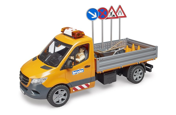 Bruder MB Sprinter Kommunal (02677) i gruppen LEKSAKER, BARN- & BABYPRODUKTER / Leksaker / Leksaksbilar & andra fordon hos TP E-commerce Nordic AB (C97191)