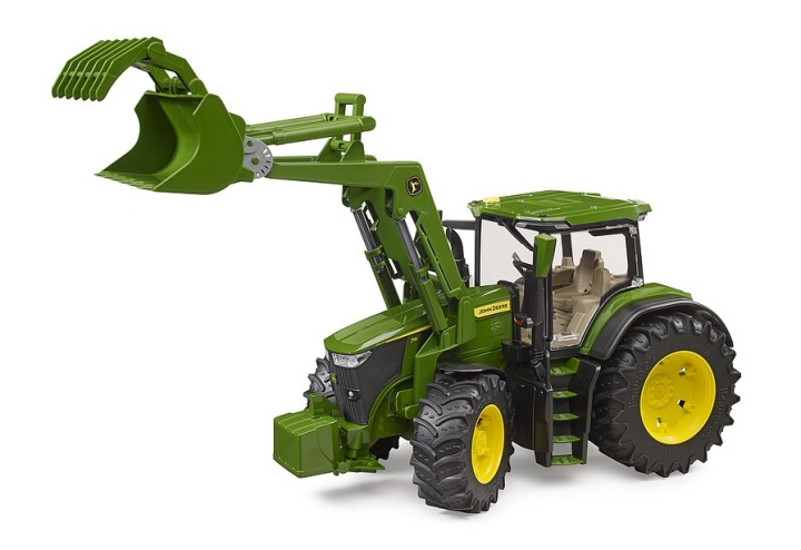 Bruder John Deere 7R 350 med frontlastare (03151) i gruppen LEKSAKER, BARN- & BABYPRODUKTER / Leksaker / Leksaksbilar & andra fordon hos TP E-commerce Nordic AB (C97193)