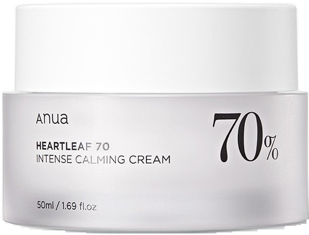 Anua Heartleaf 70% Intense Calming Cream 50 ml i gruppen SKÖNHET & HÄLSA / Hudvård / Ansiktsvård / Ansiktskräm hos TP E-commerce Nordic AB (C97228)